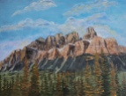 Castle Mountain, #20010, $950, Acrylic, 16x20