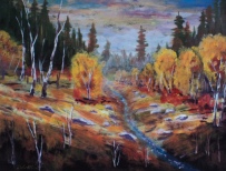 Autumn Glory, #18009, $750, Acrylic, 16x20