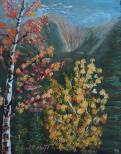 Autumn Splendor, #23019, $475, Acrylic, 11x15